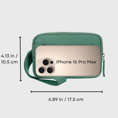 🔥Last Day 49% OFF | Puffer Wristlet Wallet Fits Phone💜