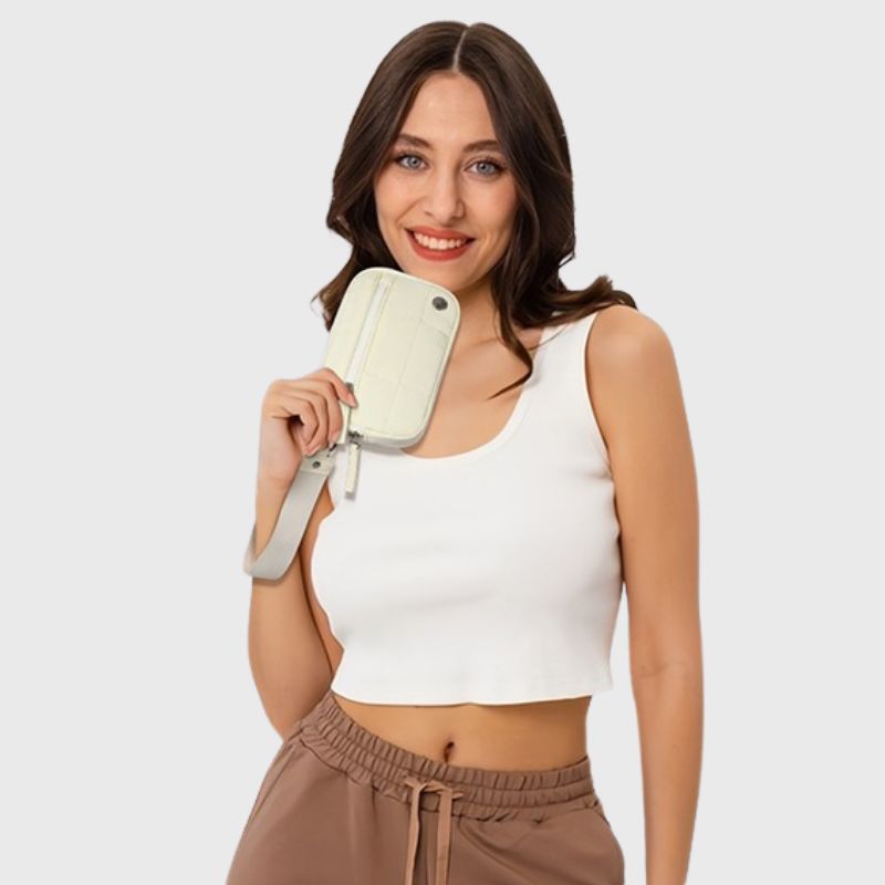 🔥Last Day 49% OFF | Puffer Wristlet Wallet Fits Phone💜