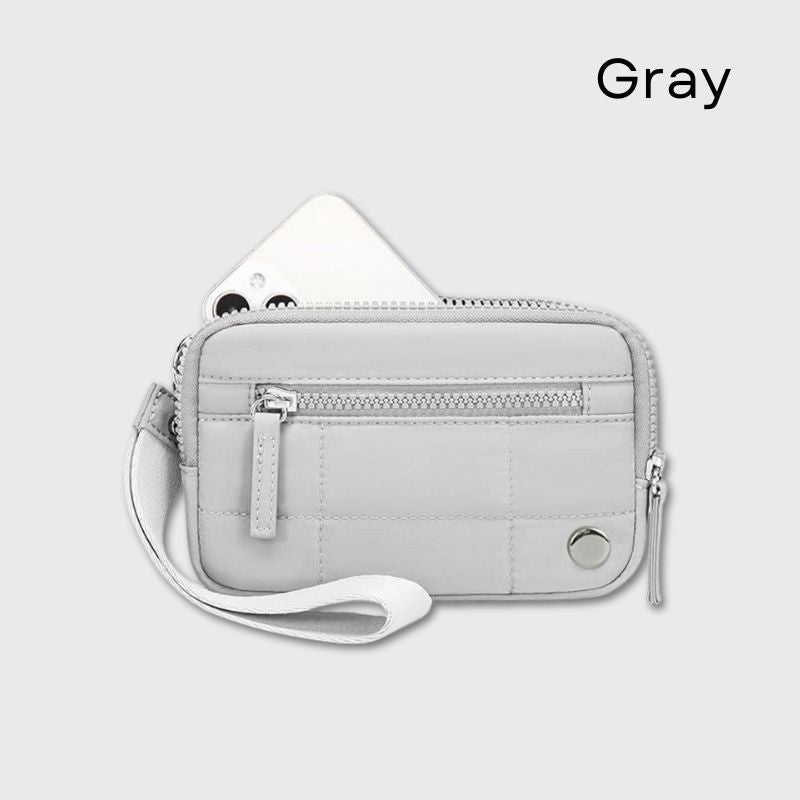 🔥Last Day 49% OFF | Puffer Wristlet Wallet Fits Phone💜