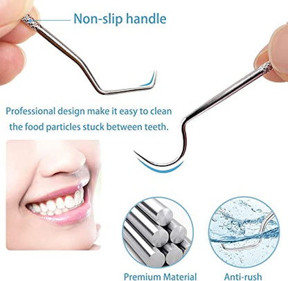 304 stainless steel toothpick oral care cleaning tool