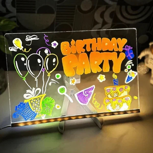 ✨LAST WEEK SPECIAL PRICE: $25.8!!⏳🎨Luminous Led Drawing Board For Children