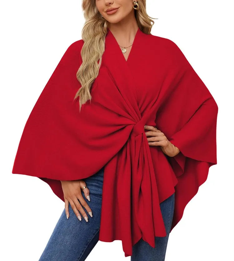 💥Latest Styles Hot Sale 50% Off-Women’s Cross Front Shawl Wrap
