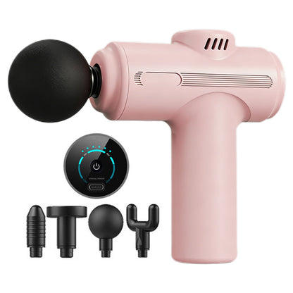 🔥2025 Hot Sale 50% OFF🔥Handheld Electric Massage Gun with 4PCS Heads