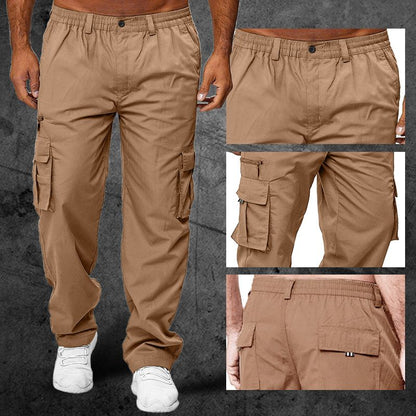 🔥Limited-time offer-Men’s Tactical Loose Straight-leg Multi-pocket Pants