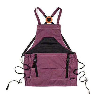 🎁 Hot Sale 49% OFF 🔥Cross Back Gardening Apron With Deep Kangaroo Release Pockets