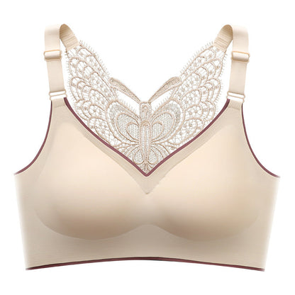 💥HOT SALE - 49%OFF💥Butterfly Embroidery Wirefree Bra