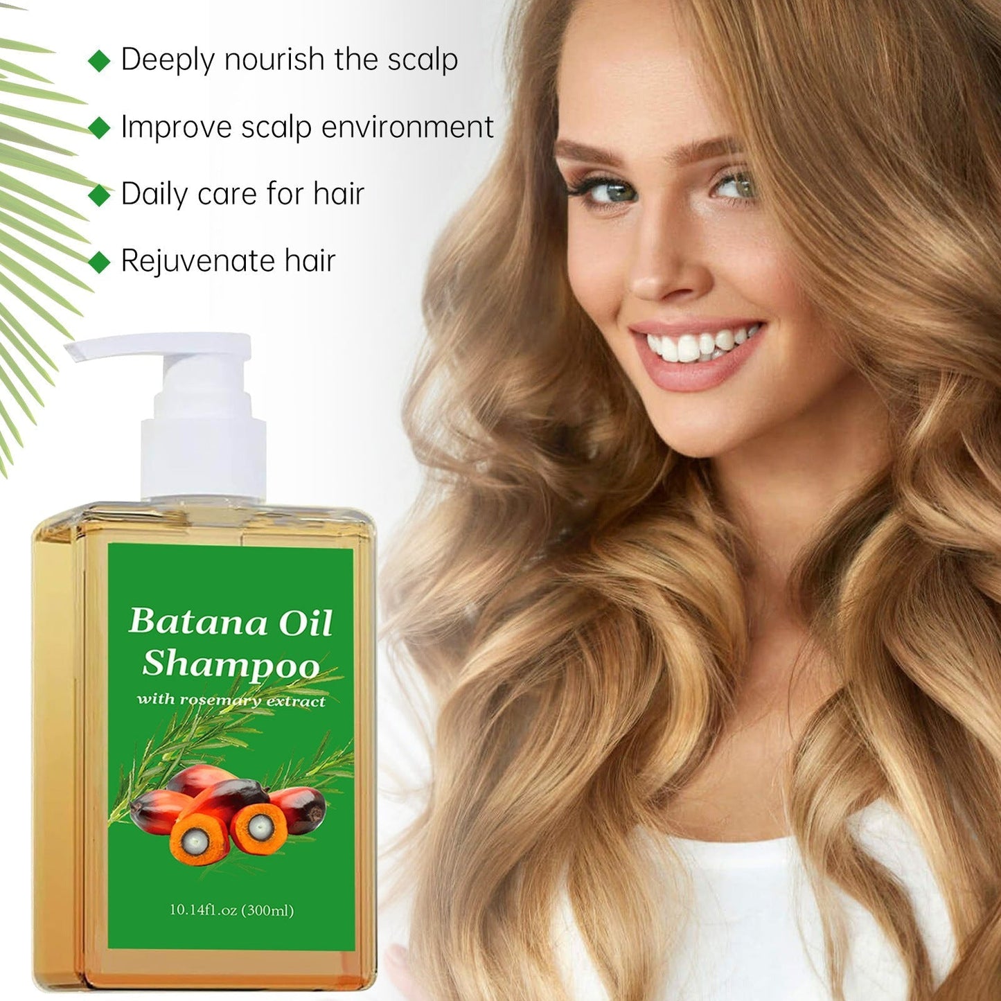 🍃Batana Oil Shampoo with Rosemary Extract💕