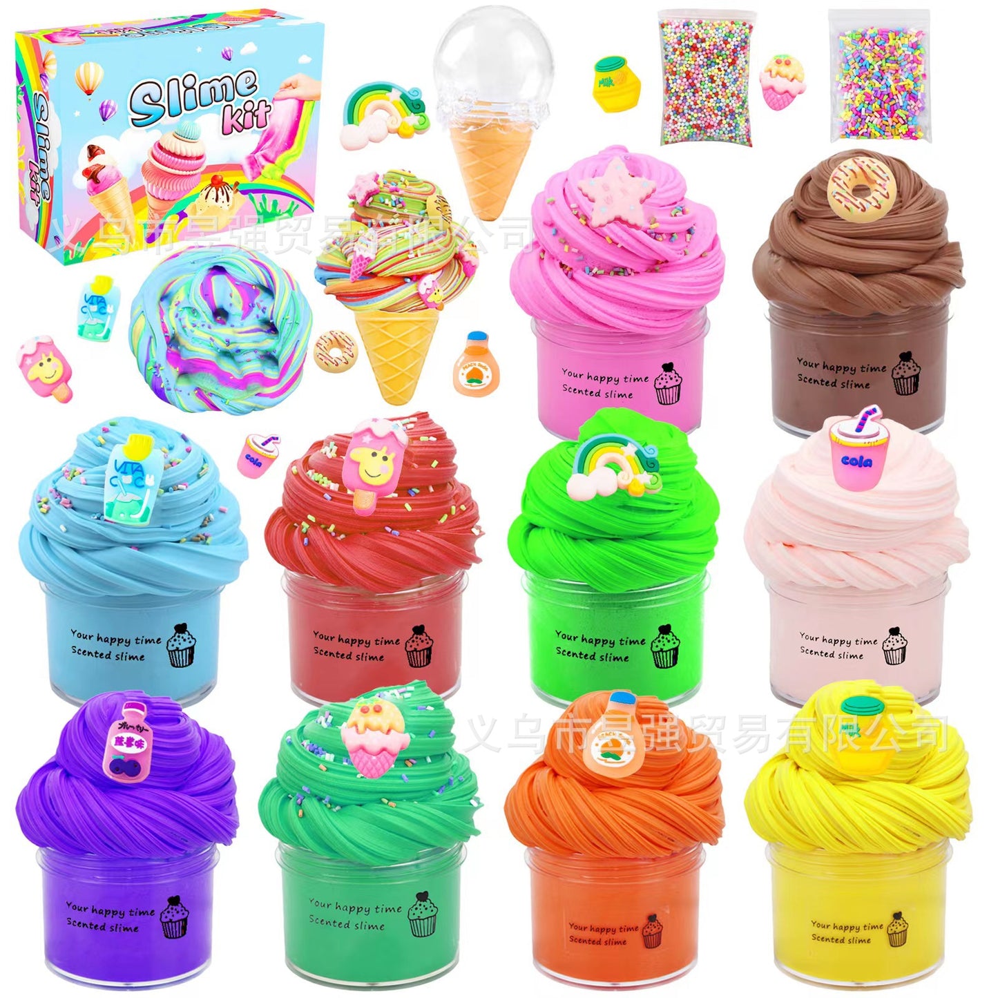🎅Christmas Gift idea 50%OFF -🎁Super Clay Slime DIY Soft & Squishy Clay Scented Slime Sensory Clay