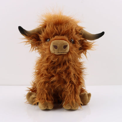 🔥Hot Sale 50% Off🎁Cute Cartoon Highland Cow Cuddly Toy