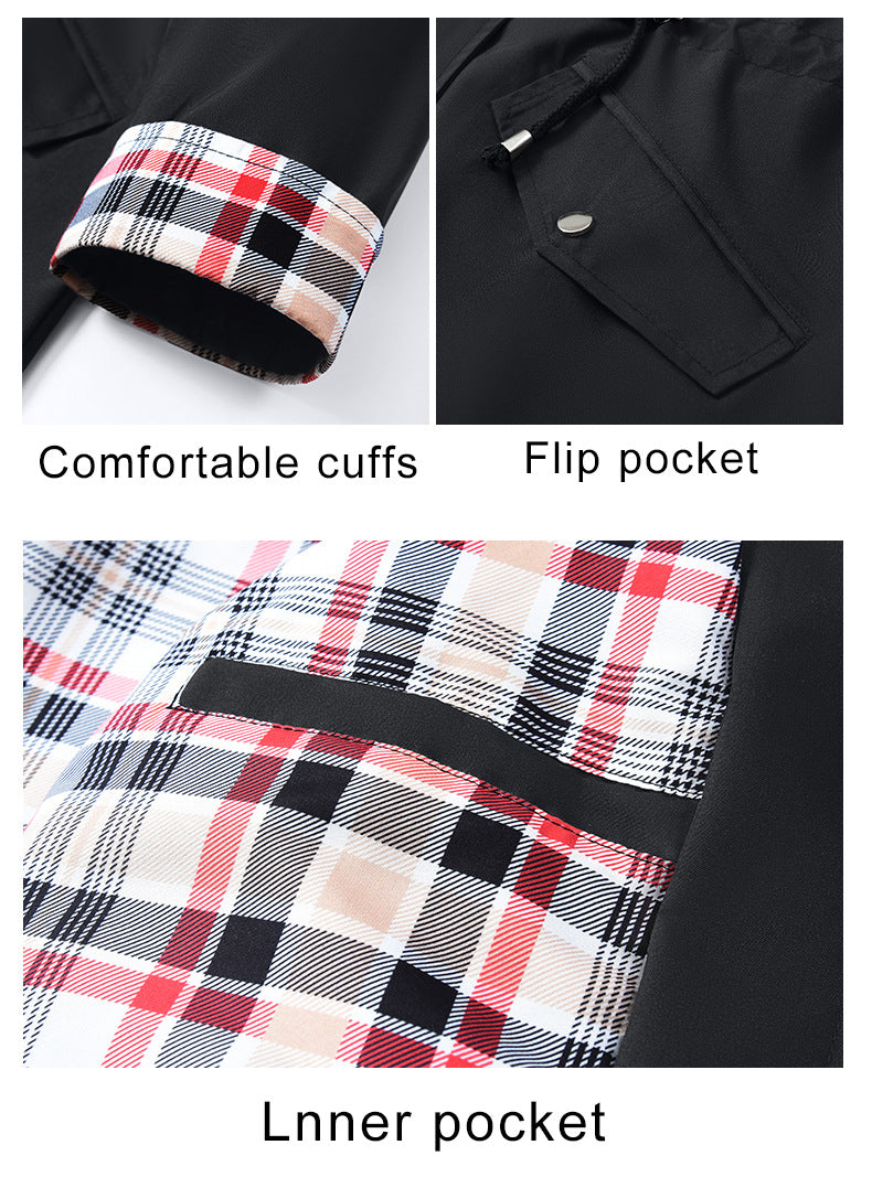 🍂Autumn Hot Sale 49%💗🧥Ultimate Plaid Waterproof Jacket for Women🍃