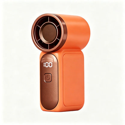 🌬️ LIMITED-TIME 49% OFF! ✨ Turbo Handheld Fan – LED Display, 6 Speeds, 3000mAh 🔋