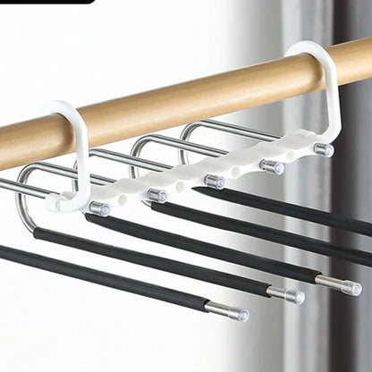 🥳2026 HOT SALE🥳💞50K+ SOLD!✨ 💝Multi layer zipper magic pants rack