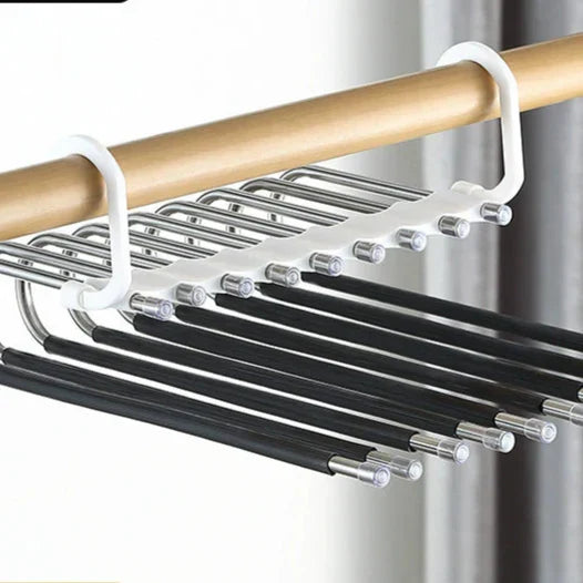 🥳2026 HOT SALE🥳💞50K+ SOLD!✨ 💝Multi layer zipper magic pants rack