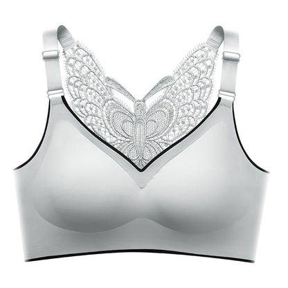 💥HOT SALE - 49%OFF💥Butterfly Embroidery Wirefree Bra