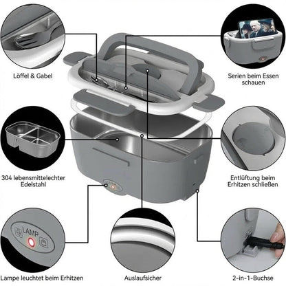 🔥 50% off today! 🍱 Portable food warmer