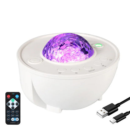 📢📢50 % OFF !!🎅 Northern Lights Aurora Projector – Enjoy the starry sky at home ✨