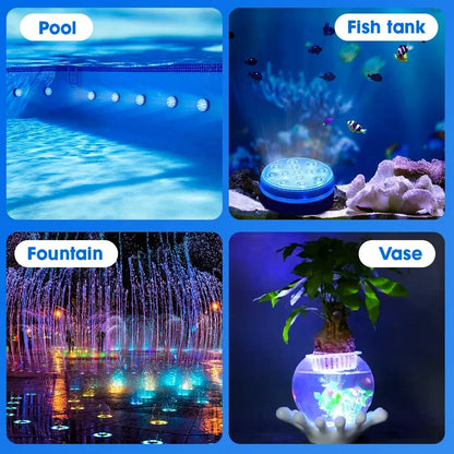 📢📢Last-day special-Underwater LED lights (with wireless remote control)