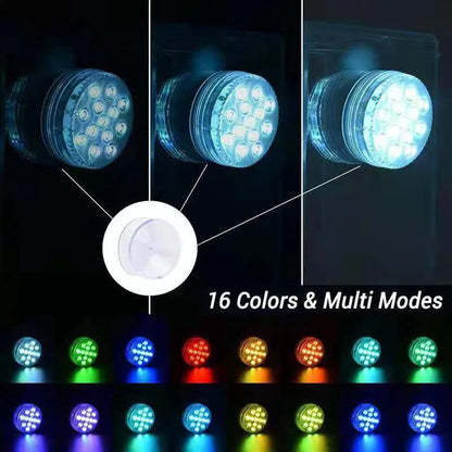 📢📢Last-day special-Underwater LED lights (with wireless remote control)