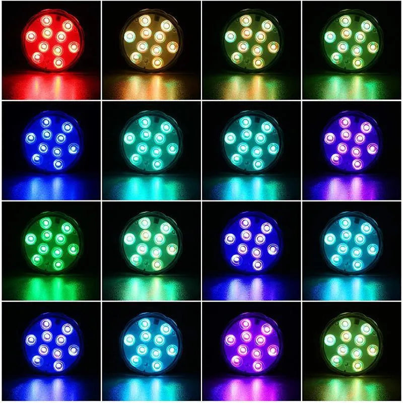 📢📢Last-day special-Underwater LED lights (with wireless remote control)