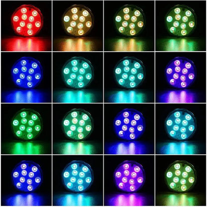 📢📢Last-day special-Underwater LED lights (with wireless remote control)