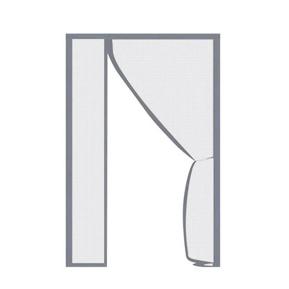 Mesh Curtain Door - Instant Mosquito Net Screen for Flies & Insects Easy Fastening Anti-Mosquito Door Curtain Modern Minimalist Style