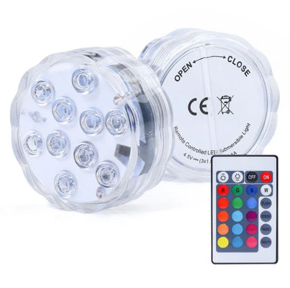 📢📢Last-day special-Underwater LED lights (with wireless remote control)