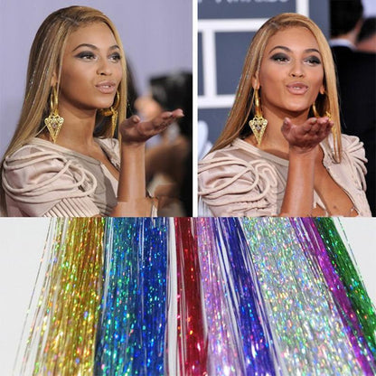 ❄️ Summer Specials – Full Set of 16 Glitter Satin Hair Accessories (Half Price!) ✨