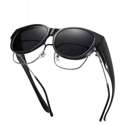👓 50% OFF NOW! ⚡ Oversized Cat-Eye Sunglasses – Polarized UV400, Fit Over Glasses & Fashion-Forward Design for Women ✨