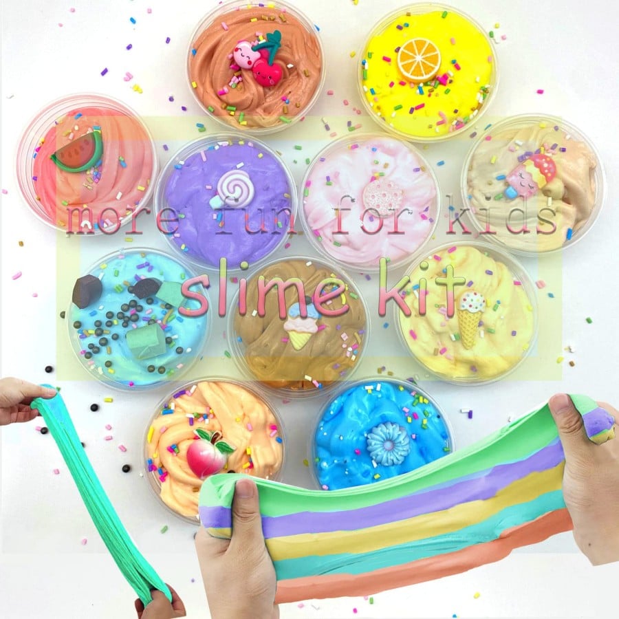 🎅Christmas Gift idea 50%OFF -🎁Super Clay Slime DIY Soft & Squishy Clay Scented Slime Sensory Clay