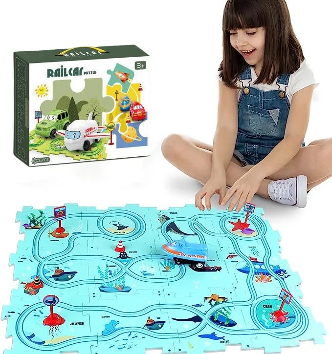 💥 HOT SALE 60% OFF! 🚀 Educational puzzle and circuit game for children 🧩🎉
