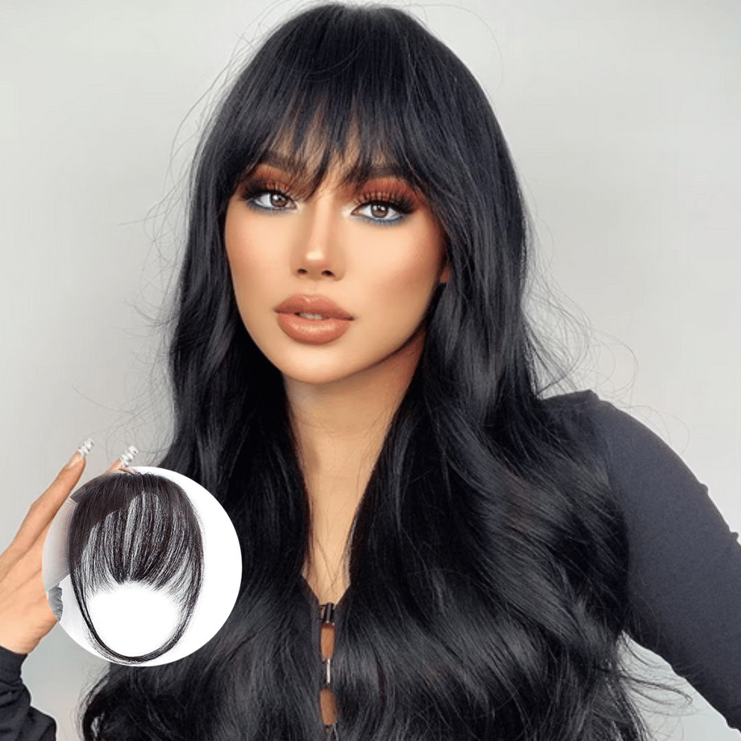 🔥Last Day-Buy 1 Get 1 Free!🎁Clip in Bangs (High temperature filament)