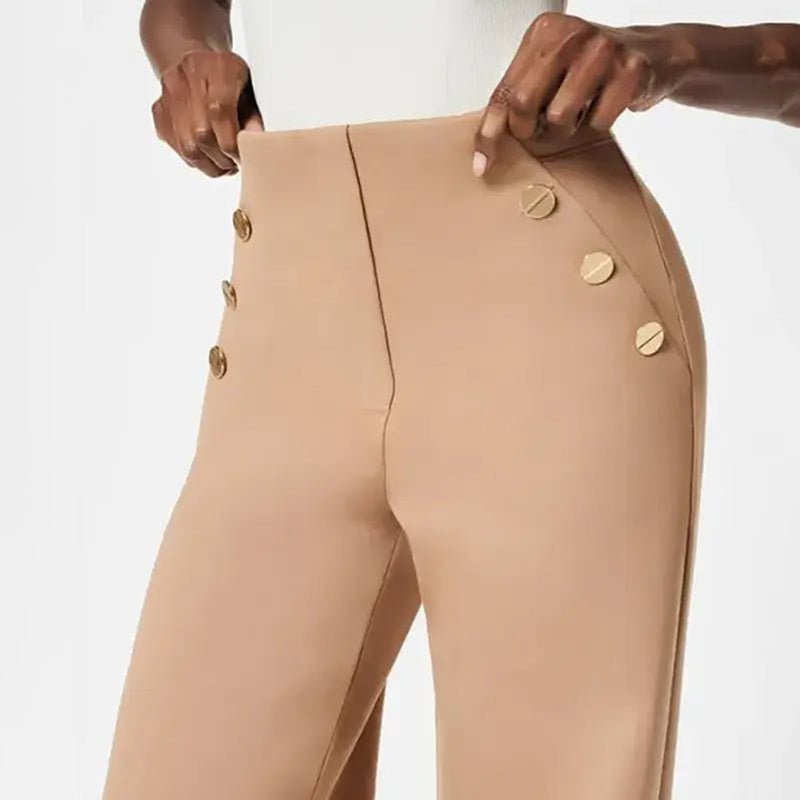 ⏳Limited Sale 57% OFF🌸Women's Plus Size High Stretch High-Waist Wide-Leg Pants