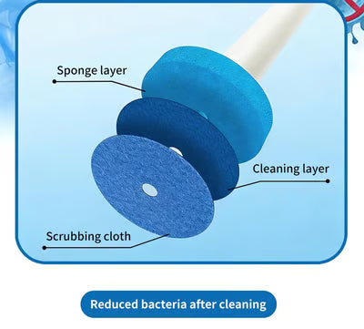 🔥LAST DAY SALE 💲19.99!!⚡50K+ SOLD!🚽💦Hands-Free Cleaning Gadget🧽Disposable toilet cleaning tool💦