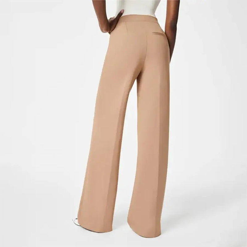 ⏳Limited Sale 57% OFF🌸Women's Plus Size High Stretch High-Waist Wide-Leg Pants