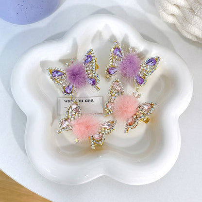 💐2Pcs Flying Butterfly Hairpin