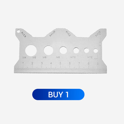 🔥For a limited time 24 hours 💥Hot Sale 58% off🎉Stainless Steel Double-Sided Bolt Gauge Card