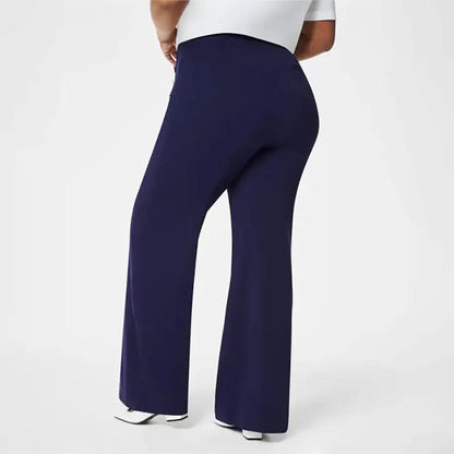 ⏳Limited Sale 57% OFF🌸Women's Plus Size High Stretch High-Waist Wide-Leg Pants
