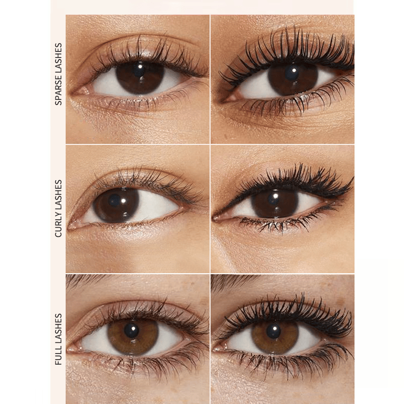 🥳Limited-Time Offer💞50K+ SOLD!👁️✨ All-Day Beautiful Lashes, Smudge-Proof! Waterproof Fiber Mascara for Natural Volume. 💖💃