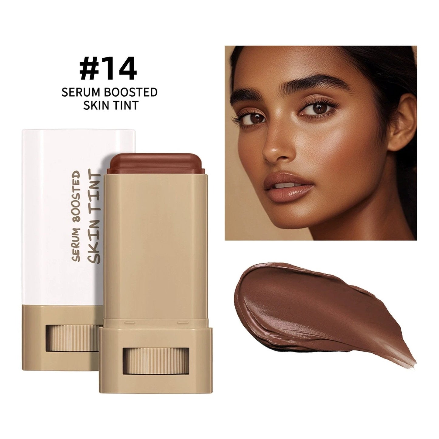 🔥Limited Time Discount-49% Off🔥Foundation Stick Beauty Balm Serum Boosted Skin Tint