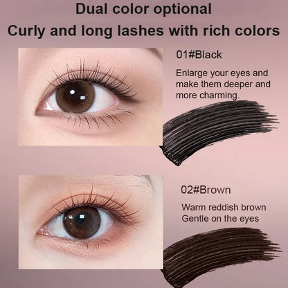 🔥 Hot Sale 50% OFF🔥🔥[Waterproof and Non-Smudging] Lengthening And Curling Long-lasting Mascara