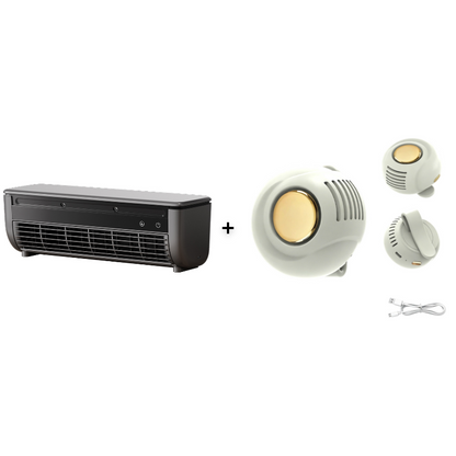 Portable Mini Ice Mist Air Cooler | 3-Speed USB Fan with Refreshing Mist Spray | Desktop & Wall-Mount Design | Premium Cooling Solution + Free Shipping