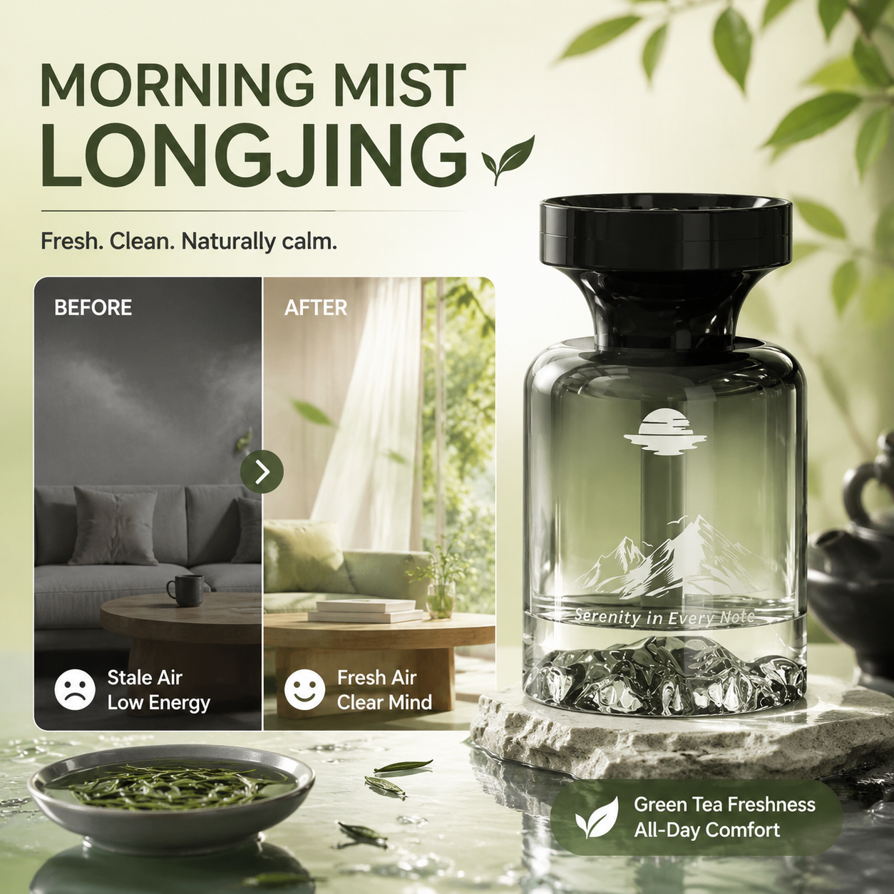 🥳2026 HOT SALE🥳🌿 50% OFF!🚗 Long-Lasting Car Air Freshener – Natural plant extracts, eliminates smoke & pet odours. Weeks of freshness. Mountain design. Breath easy! 💨✨