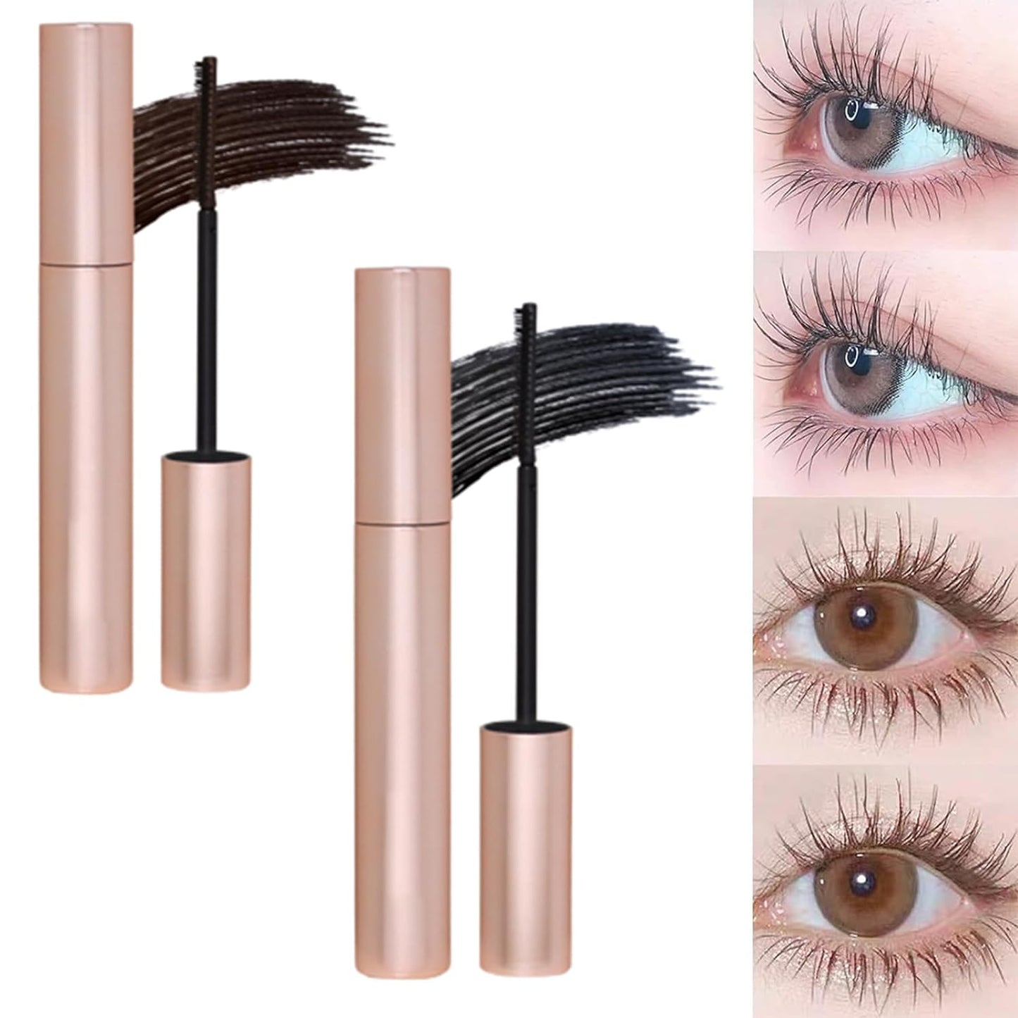 🔥 Hot Sale 50% OFF🔥🔥[Waterproof and Non-Smudging] Lengthening And Curling Long-lasting Mascara