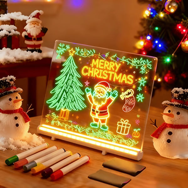 ✨LAST WEEK SPECIAL PRICE: $25.8!!⏳🎨Luminous Led Drawing Board For Children