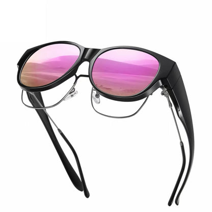 New Oversized Cat Eye Sunglasses Polarized UV400 Protection