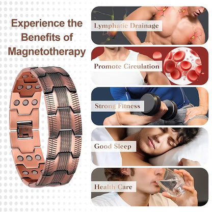 Copper Magnetic Bracelet- Relieve Fatigue And Promote Blood Circulation