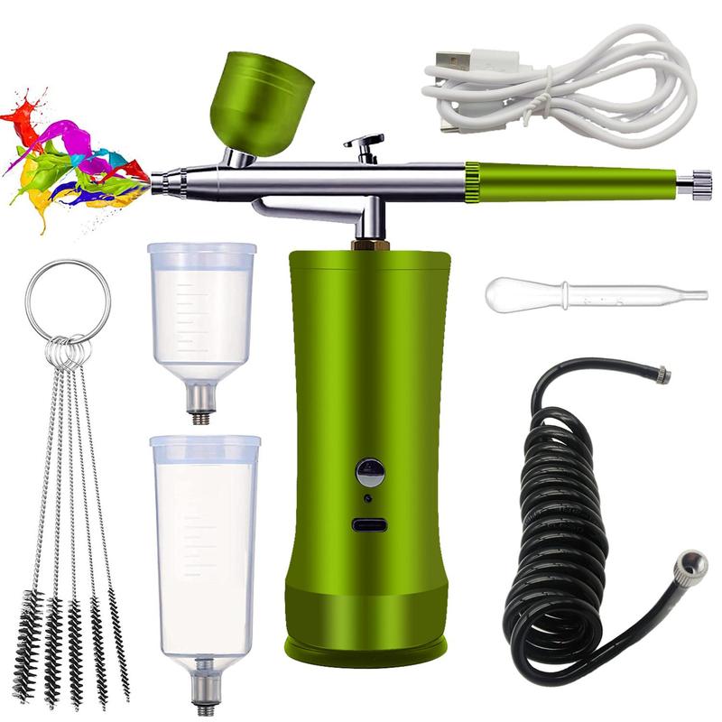 🎨 Electric Airbrush Kit with Compressor - Your Portable Studio for Effortless Creativity! ✨
