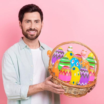 🔥2025 HOT SALE 🐇 Happy Easter - 24 Pack Prefilled Easter Eggs with Squeeze Toys