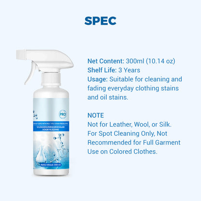🔥Limited-time offer: Buy 2 get 1 free🏆300ML / Pack✨Clothing emulsifier, Non-Ionic Laundry Pre-Treatment