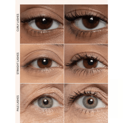🥳Limited-Time Offer💞50K+ SOLD!👁️✨ All-Day Beautiful Lashes, Smudge-Proof! Waterproof Fiber Mascara for Natural Volume. 💖💃